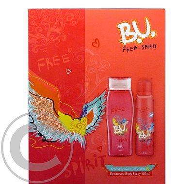 BU Free Spirit sprchový gel 250ml   DEO 150ml