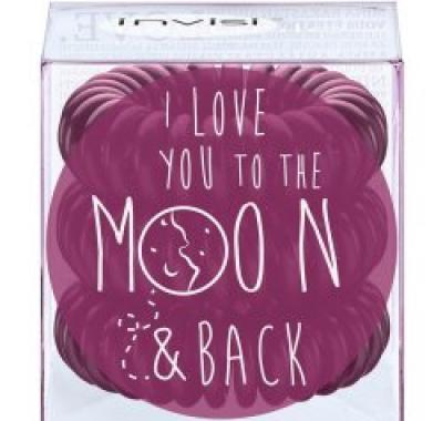 Invisibobble Sweet plump gumička rubínová (3 kusy v balení)